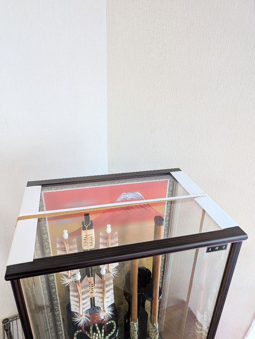 天豪 破魔弓 ガラスケース 正月飾り お正月 五月人形 兜飾り 鎧飾り 男の子1