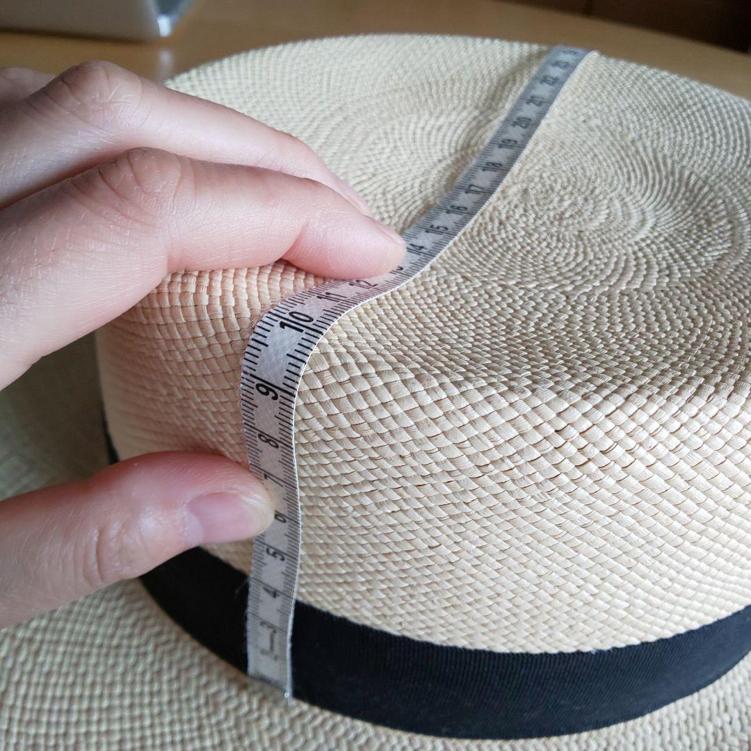 匿名 美品 ✴︎センシスタジオ カンカン帽 麦わら帽子 ストローハット