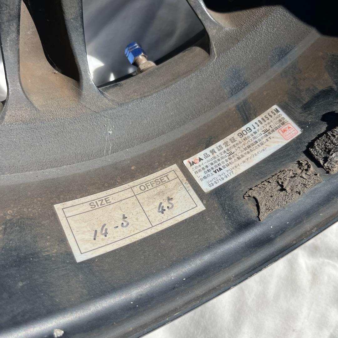 【傷多数】限定値下 4本セットワタナベ エイトスポーク 14インチ 4H-110