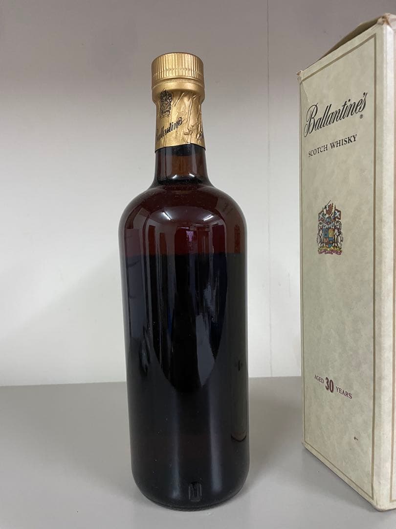 ❷未開封 バランタイン30年 ベリーオールド 750ml 古酒 箱付き