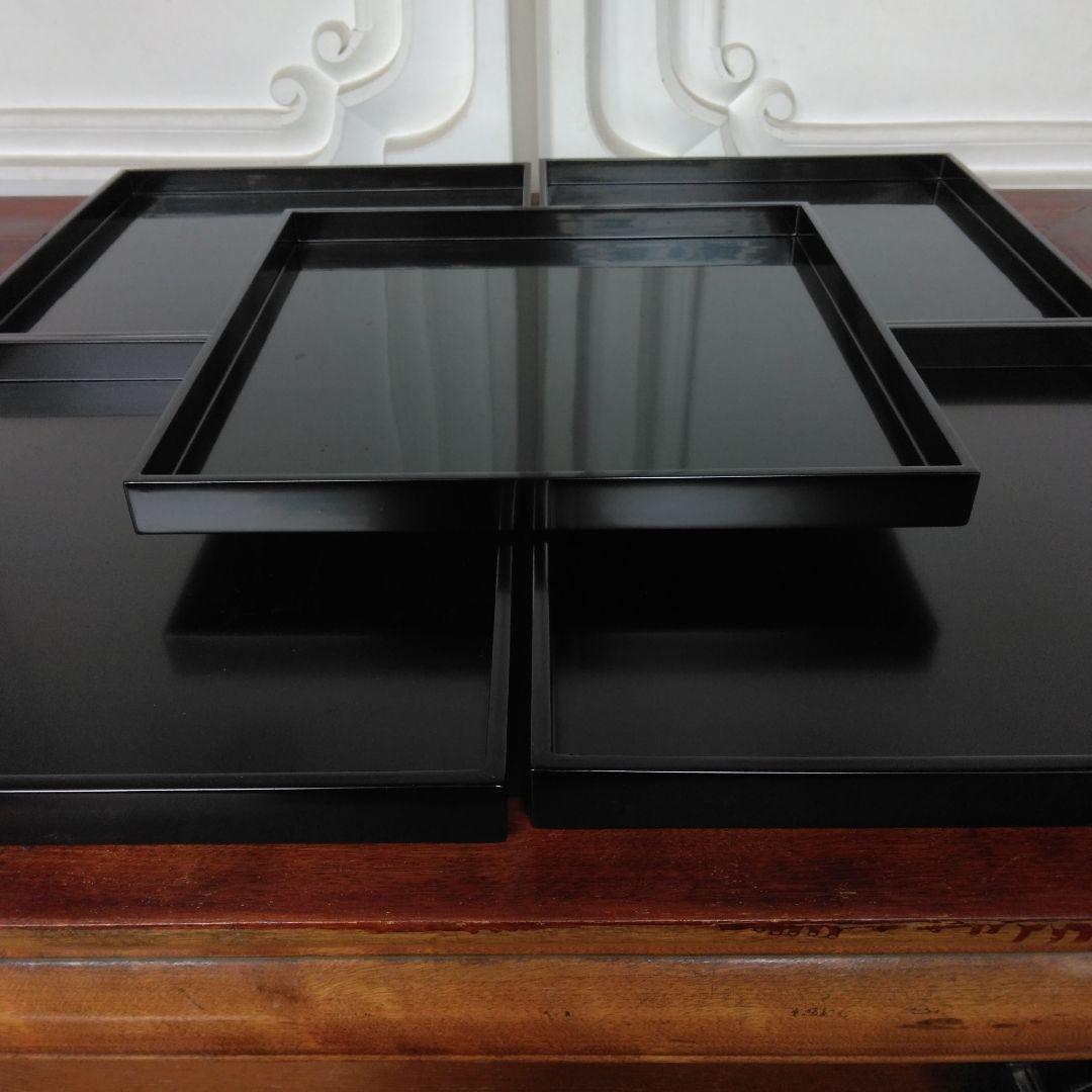 懐石膳　漆塗り　木製