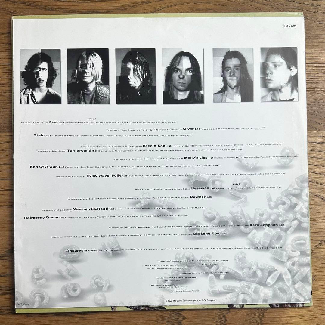 【希少】 NIRVANA - Incesticide （LPレコード）