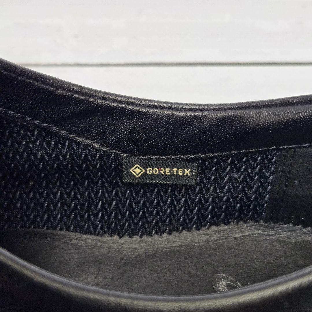 アシックス ランウォーク ストレートチップ 黒 ゴアテックス 26.5㎝