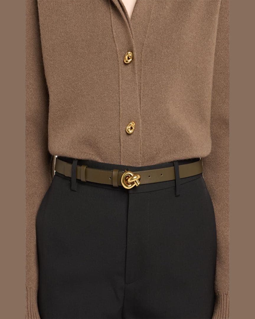 BOTTEGA VENETA Knot belt ノット ベルト ブラック