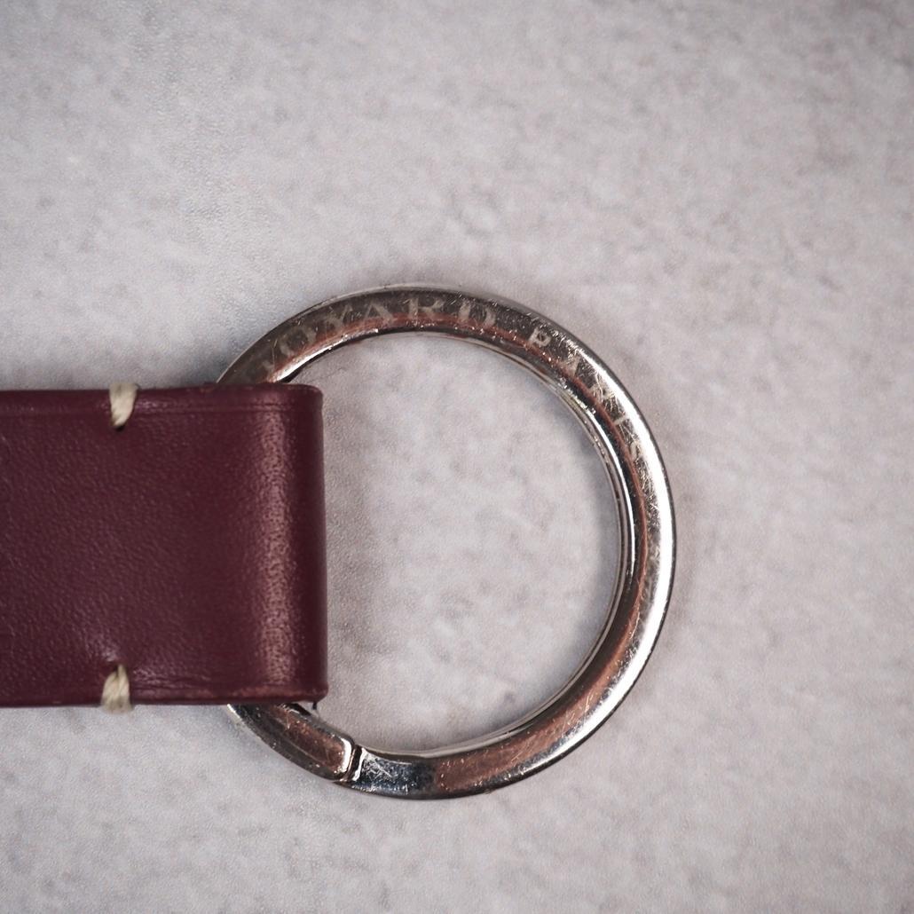 GOYARD キーチェーン ムスクトン ゴヤールディンキャンバス バーガンディ