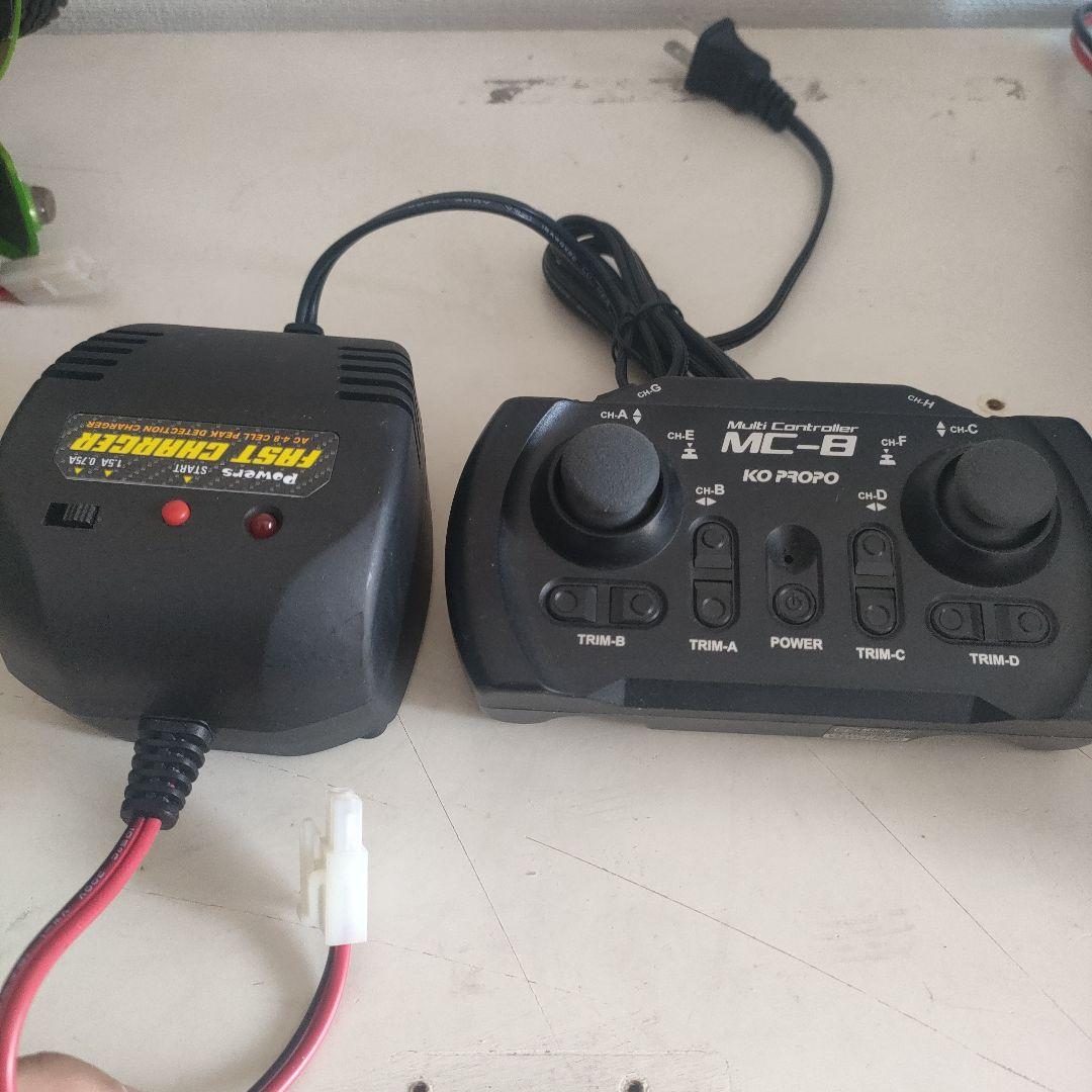 タミヤ1/10RC CC-02シャーシフルセット、 ビートルボディLED付き