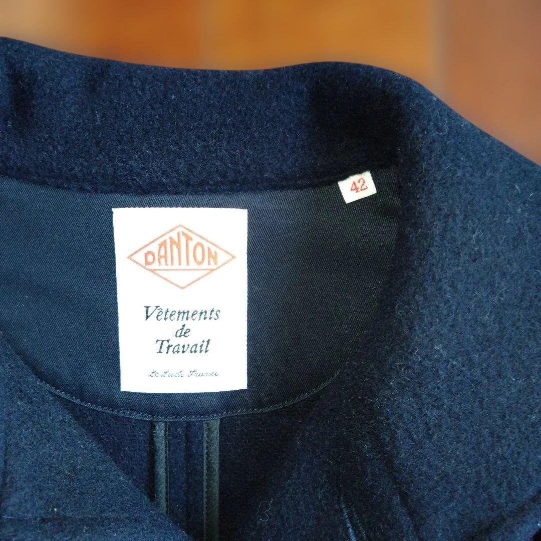 おとうし　DANTON　メンズコート 　ネイビー