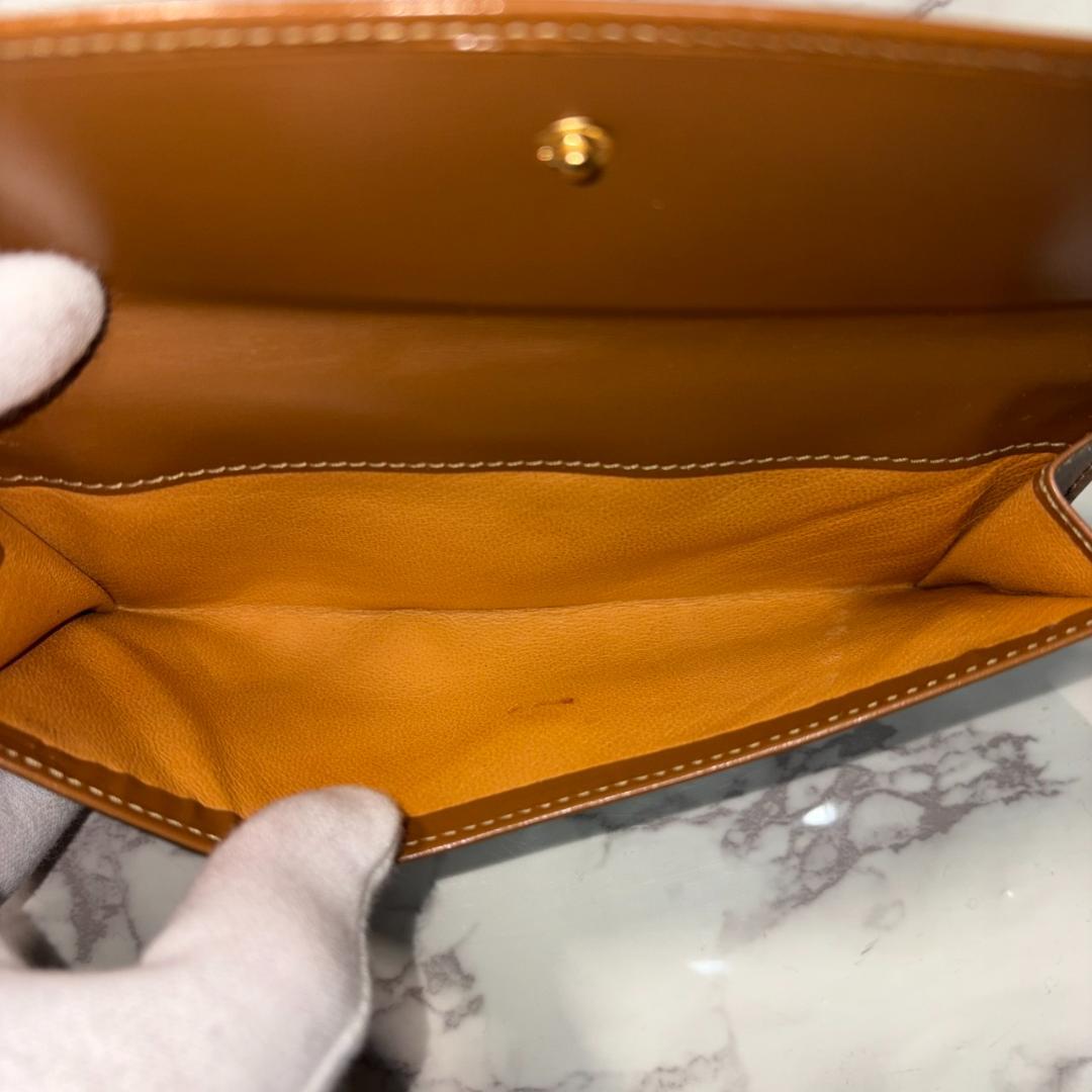 【早い者勝ち】グッチ 長財布 ブラウン 箱 カードケース #B646