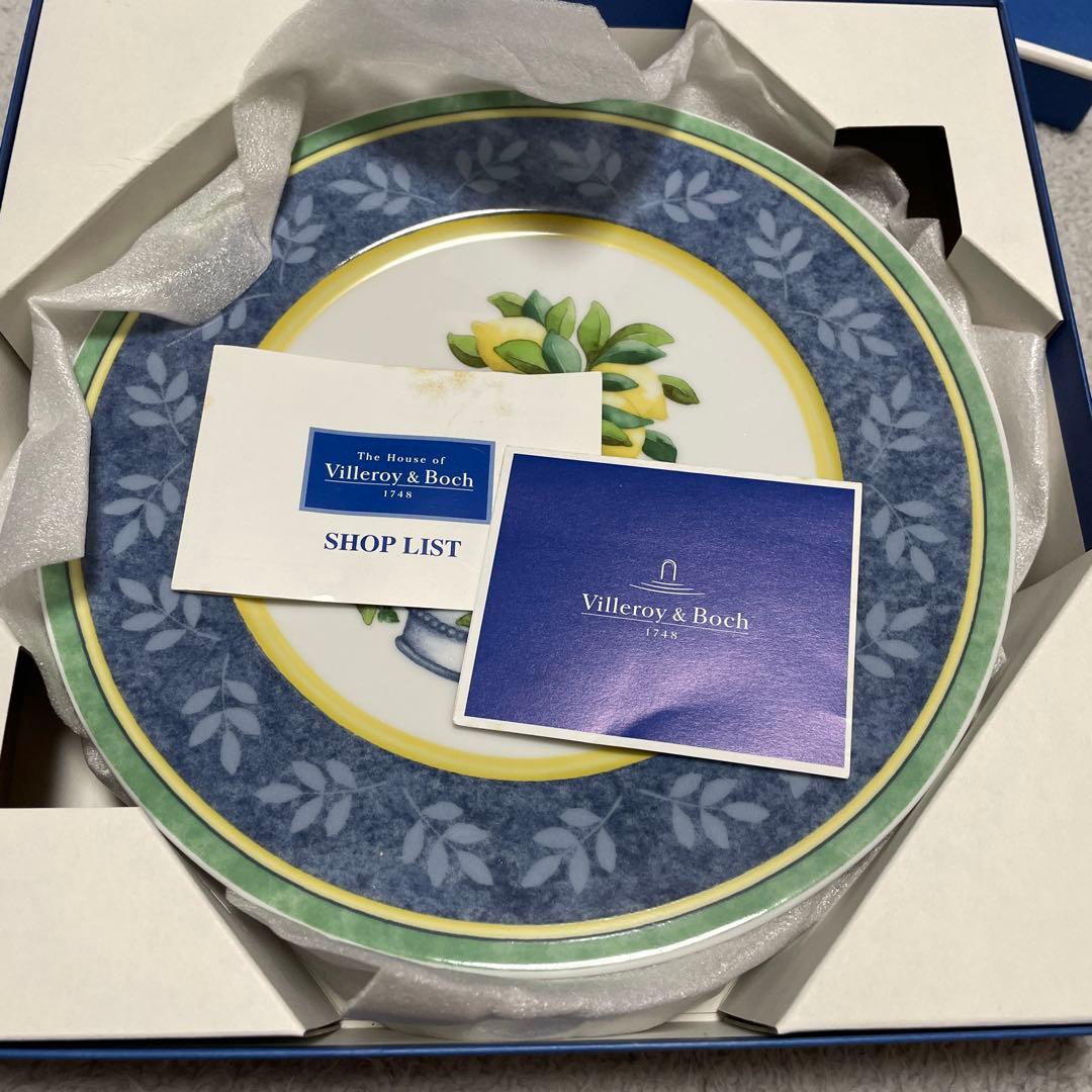 Villeroy & Boch レモンとアイビーの皿　廃盤