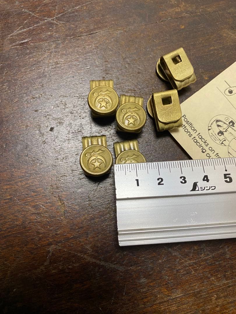 40s'50s'ビンテージ シュライナー サスペンダーボタン チェンジボタン