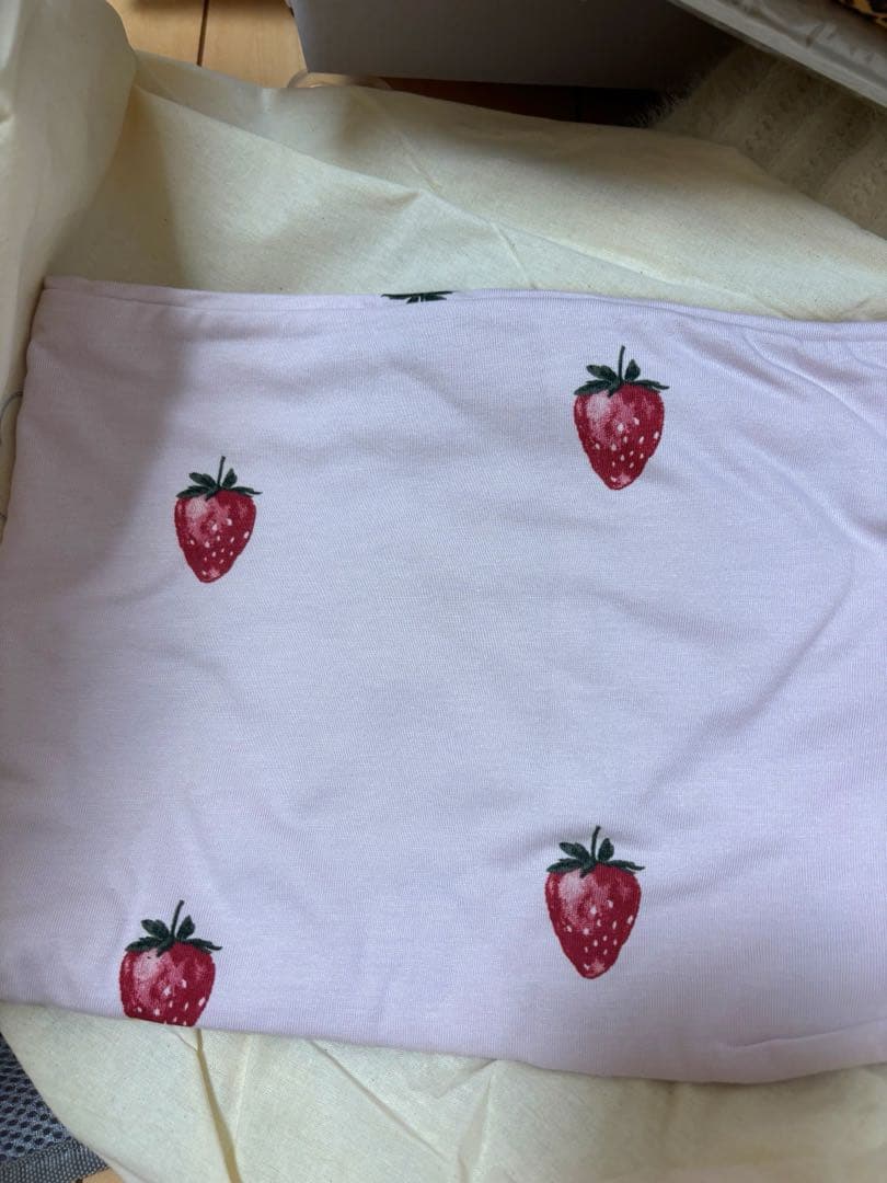 ジェラートピケスリープ　ストロベリー3点セットSD