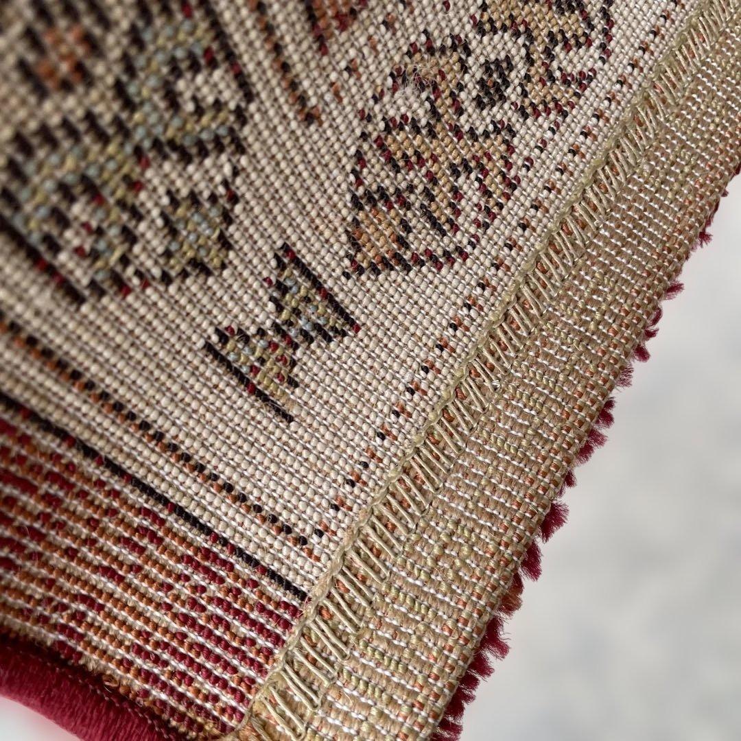 美品　ベルギー絨毯　200×200cm