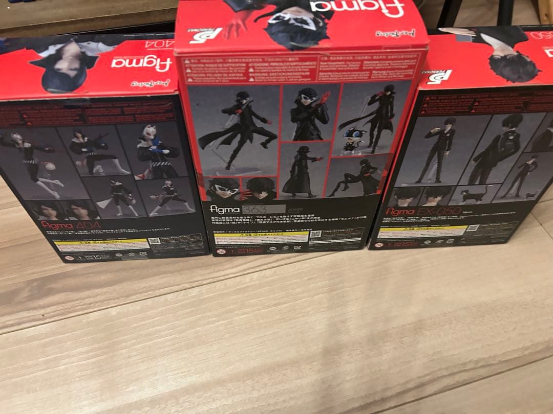 ペルソナ5 figma ジョーカー　フォックス　主人公
