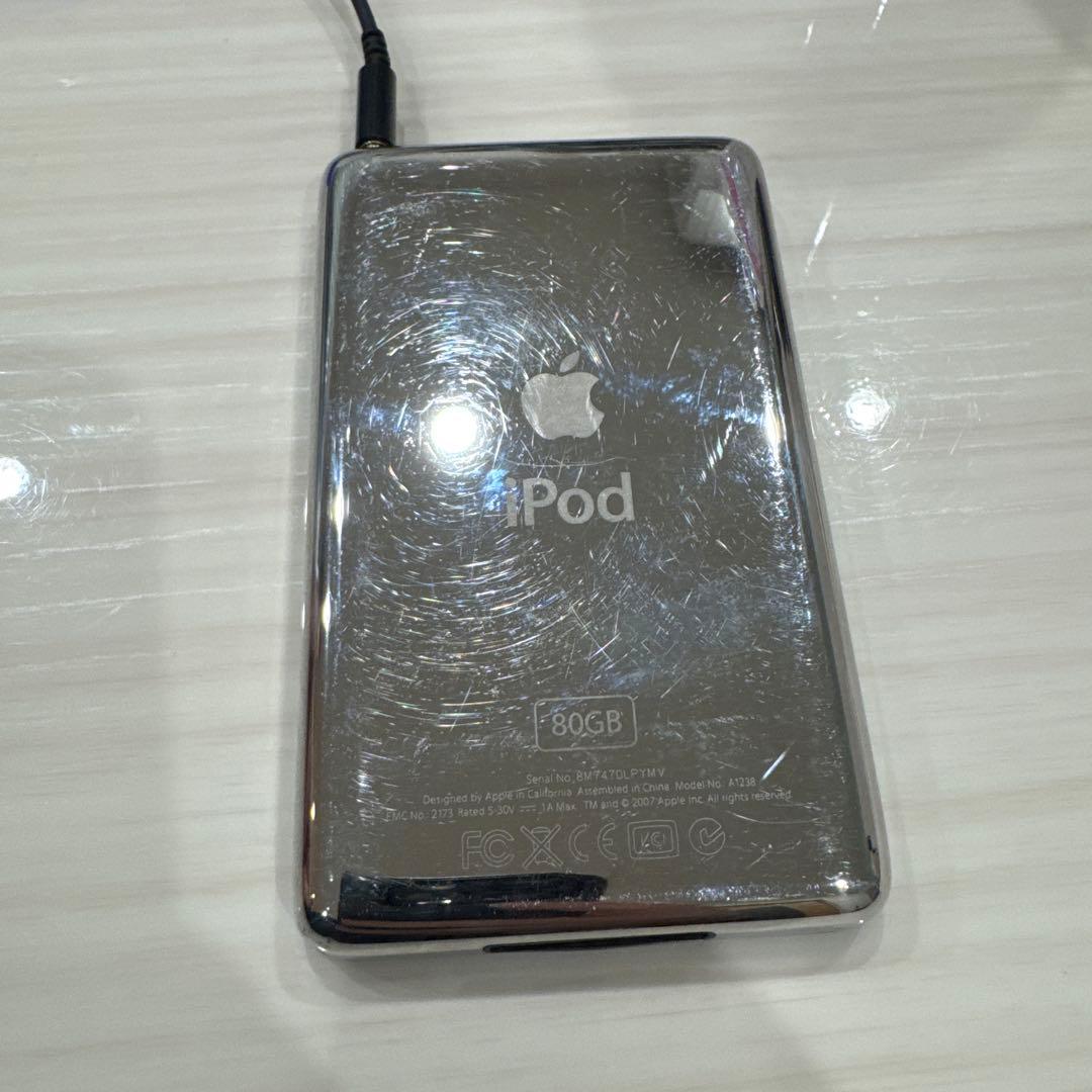 【動作確認済み】Apple iPod Classic 第6世代 80GB