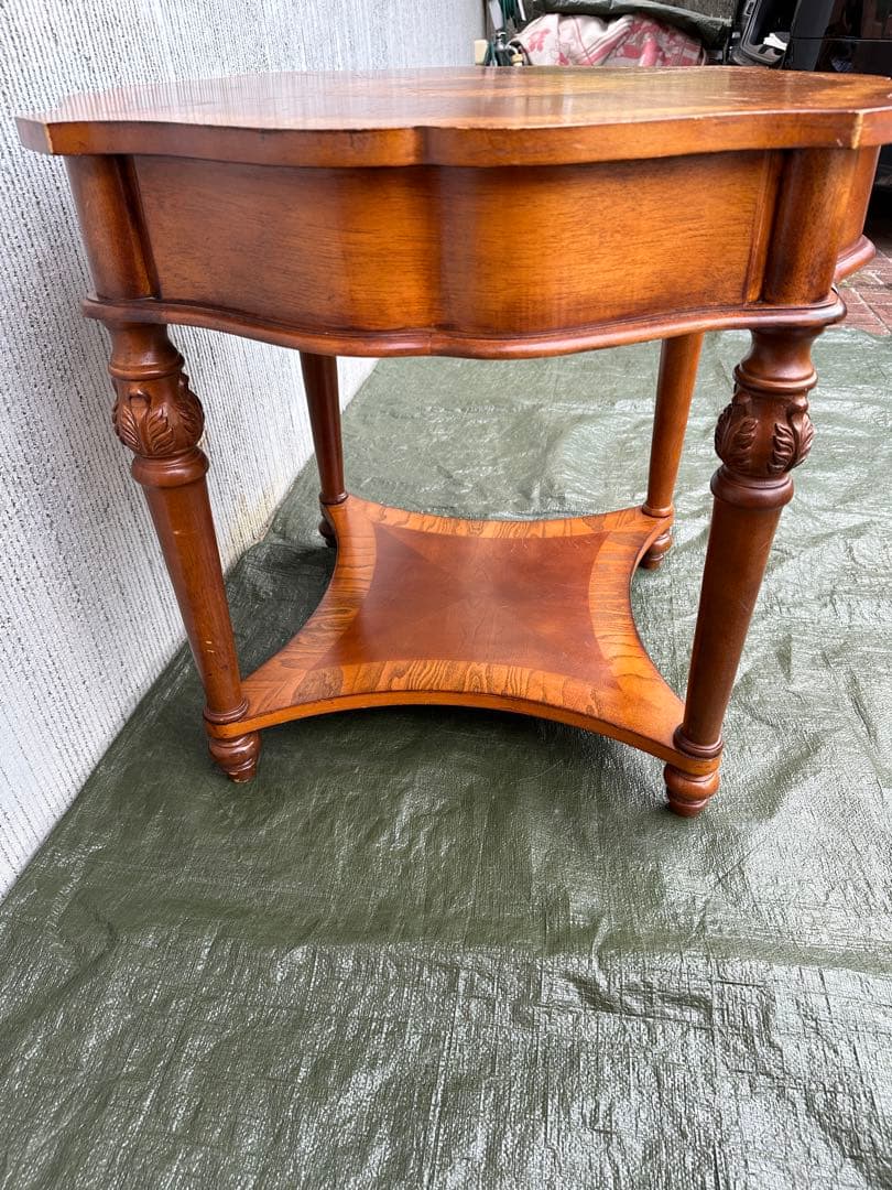 【オケージョナルテーブル】チェスト　木製　花台　飾台　収納　アンティーク◎