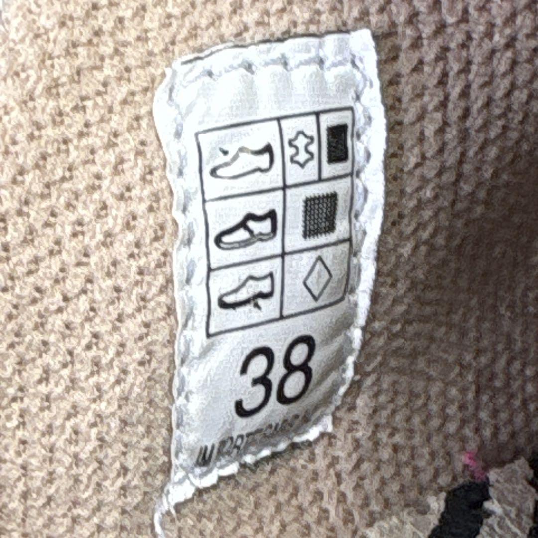 38【NO NAME】ノーネーム　YOKO　ウェッジヒールミュール