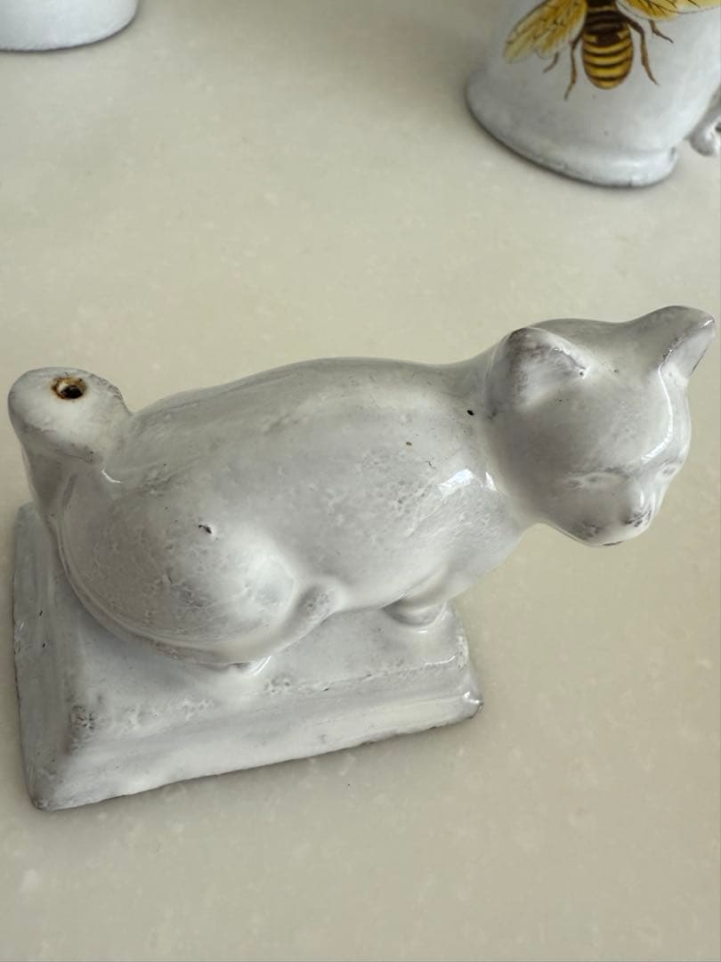 アスティエ　猫のお香立て