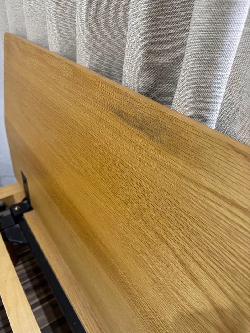 無印良品　ベッドフレーム　ダブル　オーク材