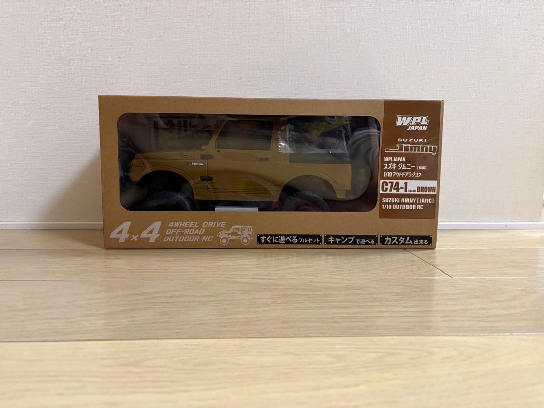 WPL JAPAN スズキ ジムニー(JA11C) C74-1 RTR　ブラウン
