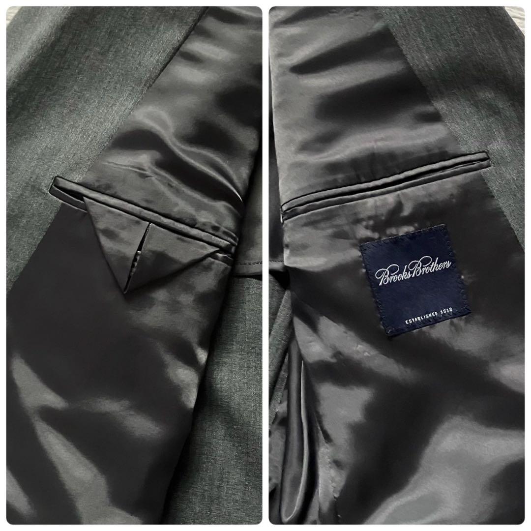 【極美品】Brooks Brothers スーツ グレー 日本製 サイズ40 L