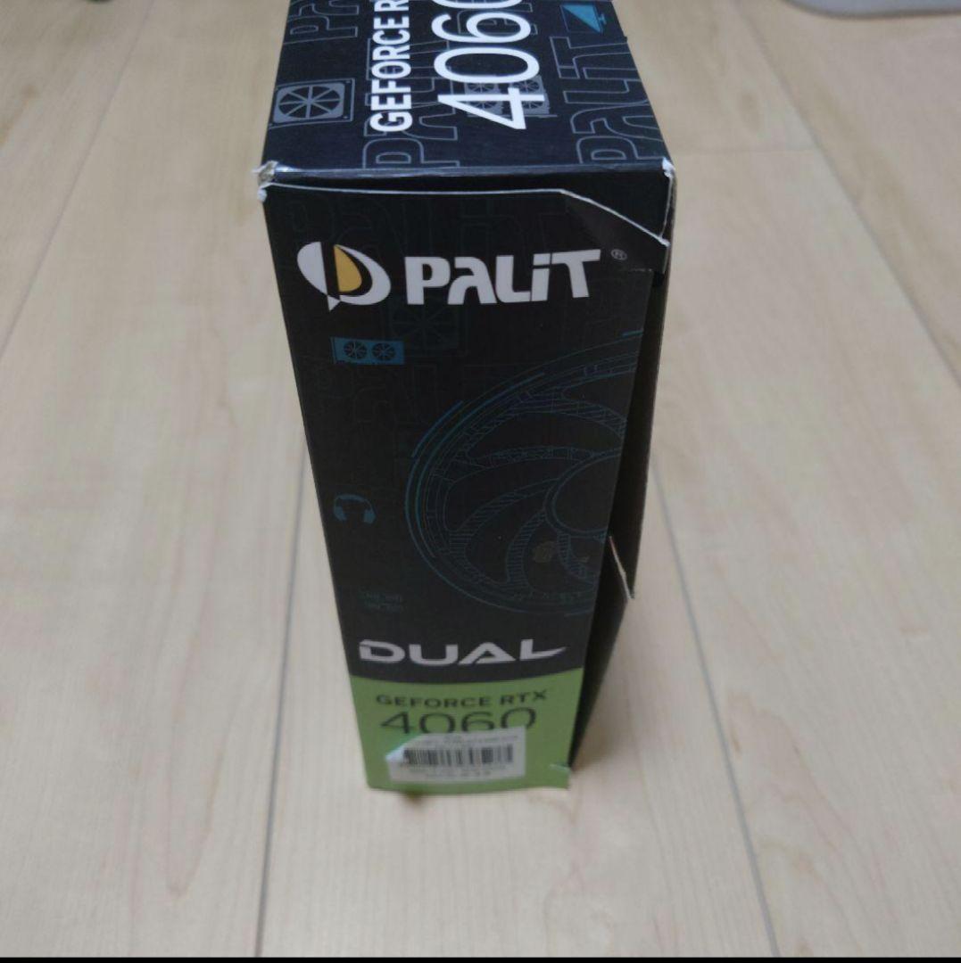 グラフィックボード・グラボ・ビデオカード Palit GeForce RTX 4060 8GB OC DUAL
