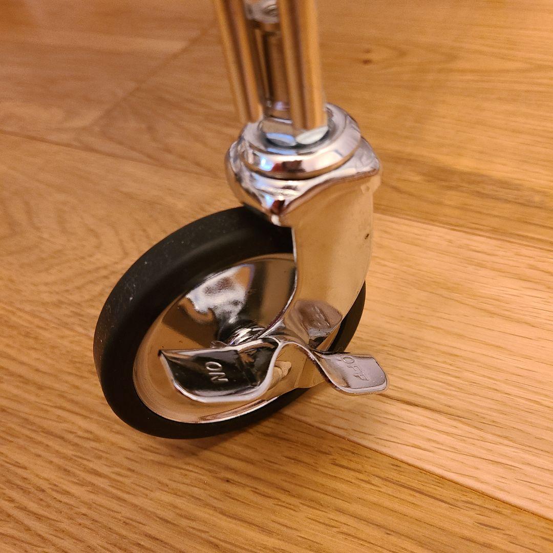 O'gre　オグレ　フラットステンレス3段トロリー　キッチンワゴン　韓国