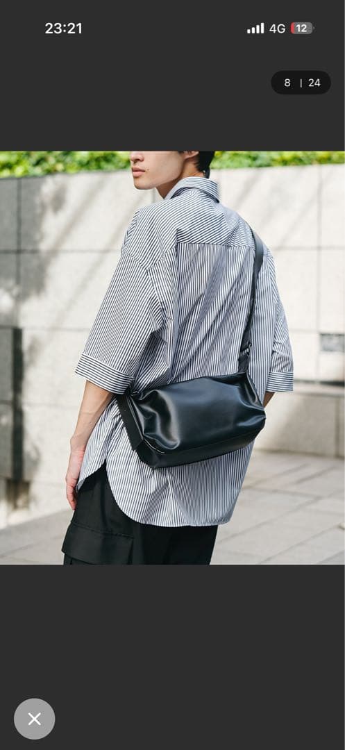 STUDIOUS メンズショルダーバッグ