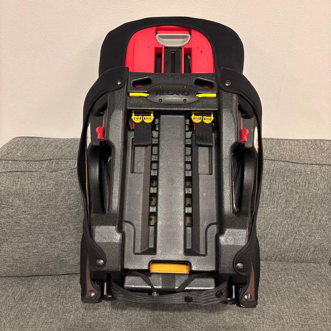 良品 RECARO チャイルドシート ブラウン 上位機種　HERO搭載機種