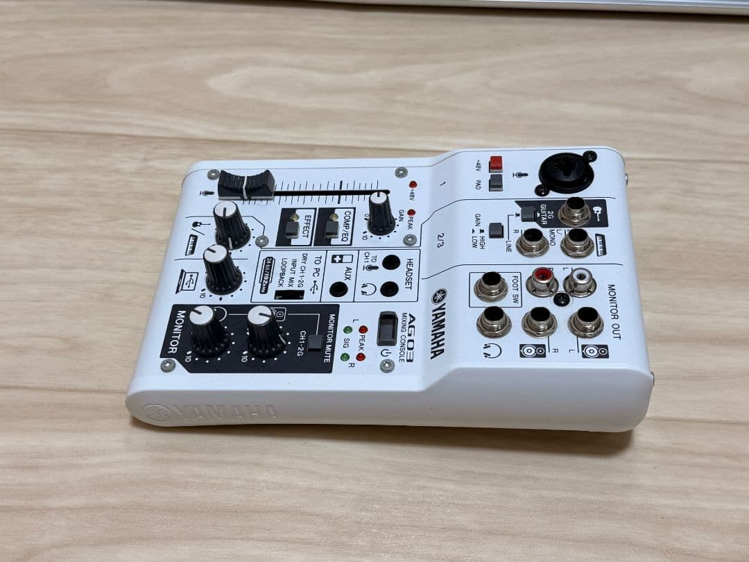 YAMAHA AG03 アナログミキサー 動作確認済み