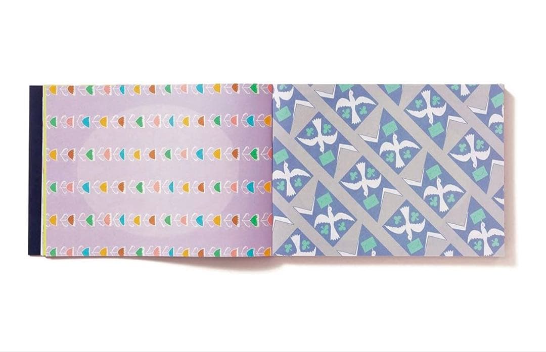 日本のレトロ図案 100枚レターブック