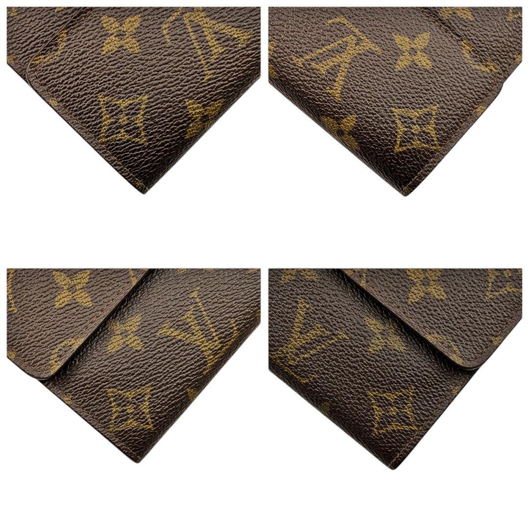 良品 ルイヴィトン モノグラム ポシェット ポルトモネ クレディ 966