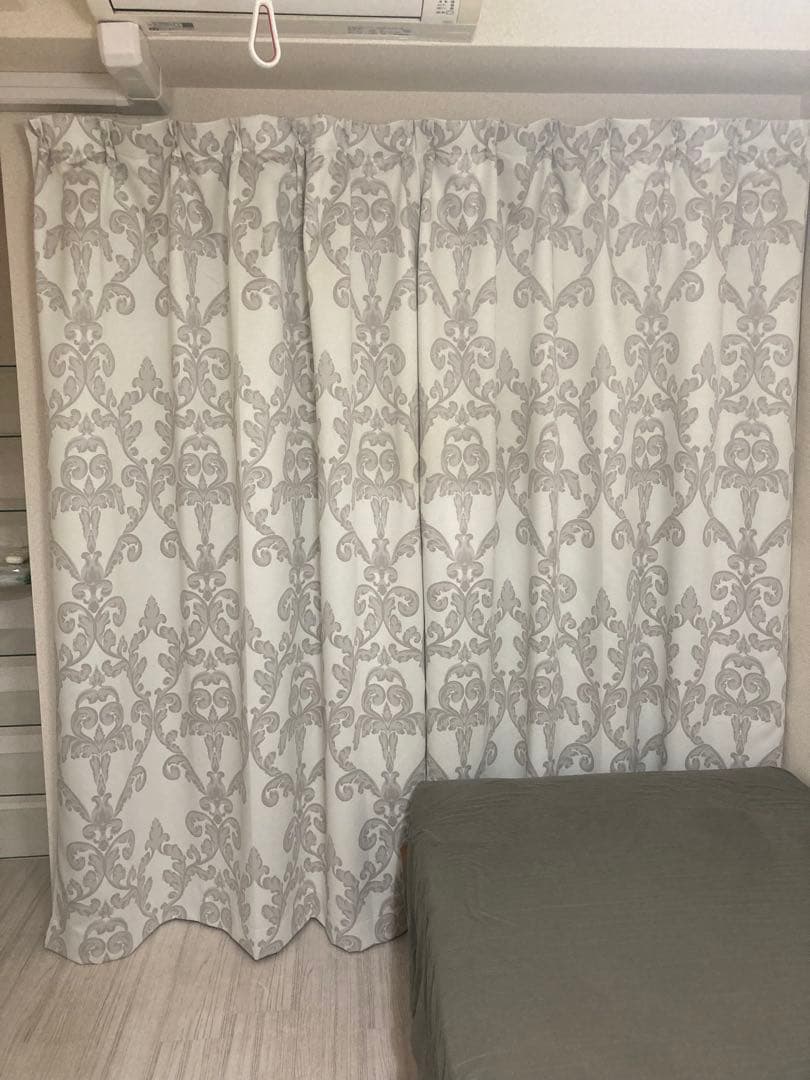 美品♡Francfranc ドレープカーテン　2枚セット➕おまけのレースカーテン