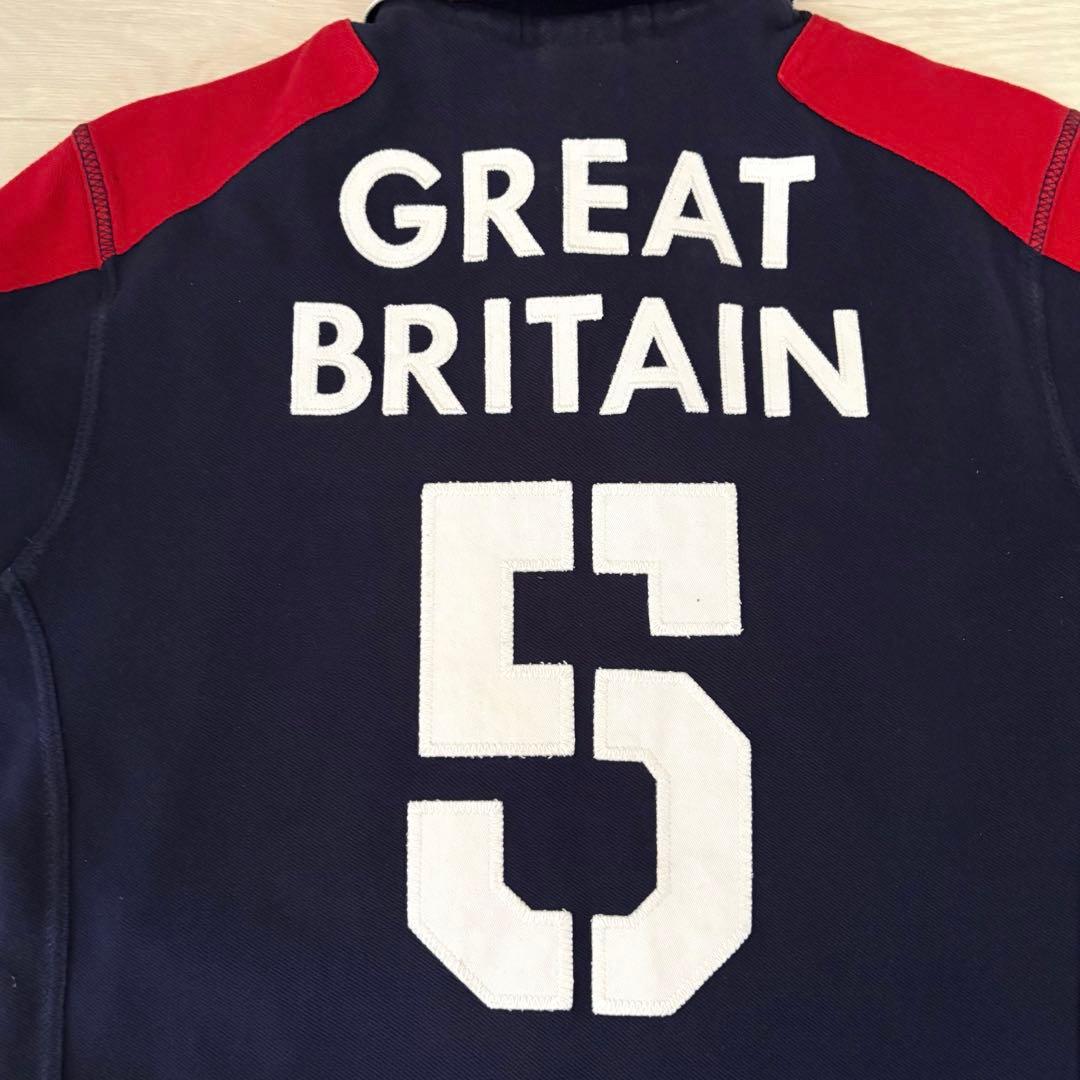 POLO ラルフローレン ポロシャツ　ビッグポニー　イギリス国旗 チーフキーフ