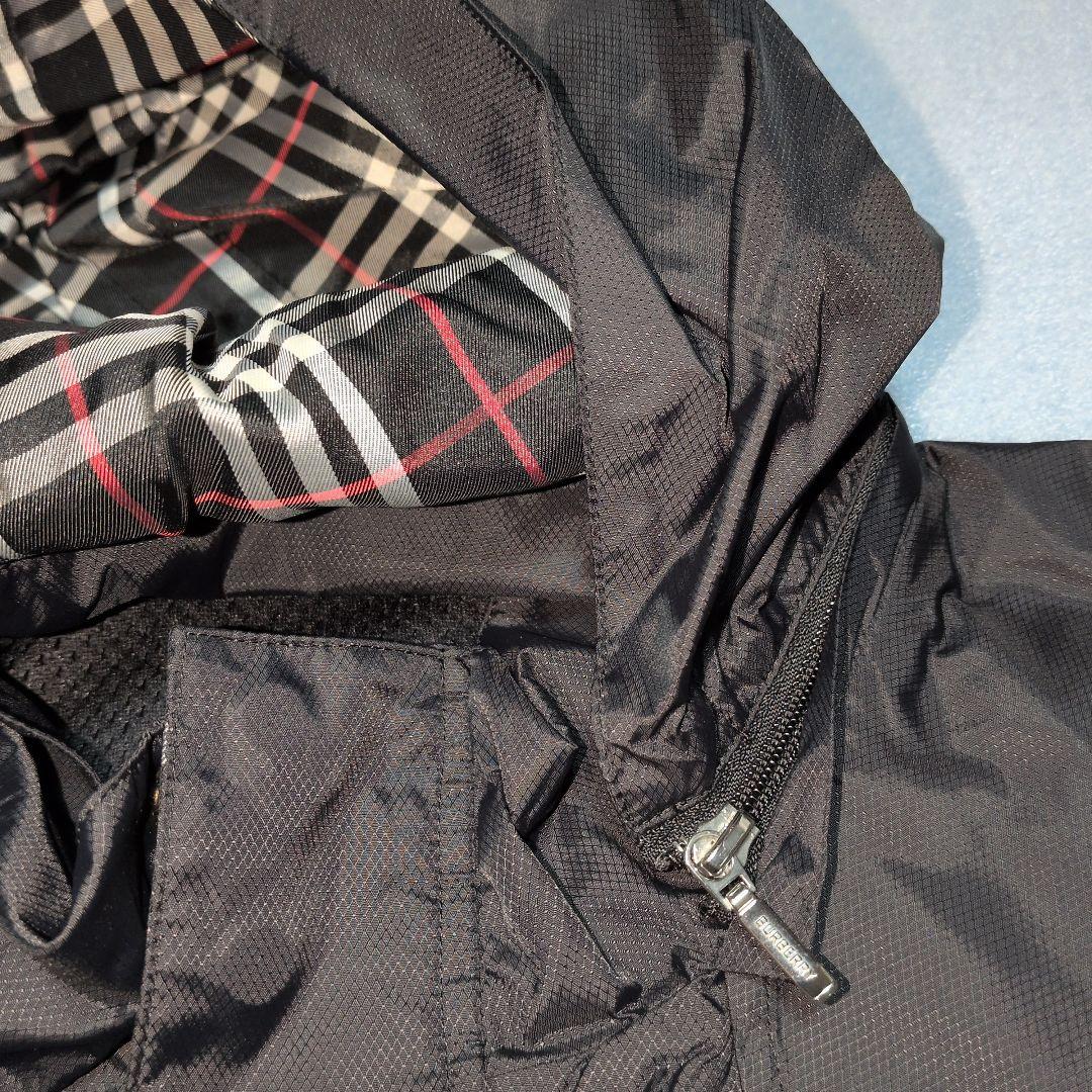 BURBERRY BLACK LABEL フード付きナイロンジャケット L 新品