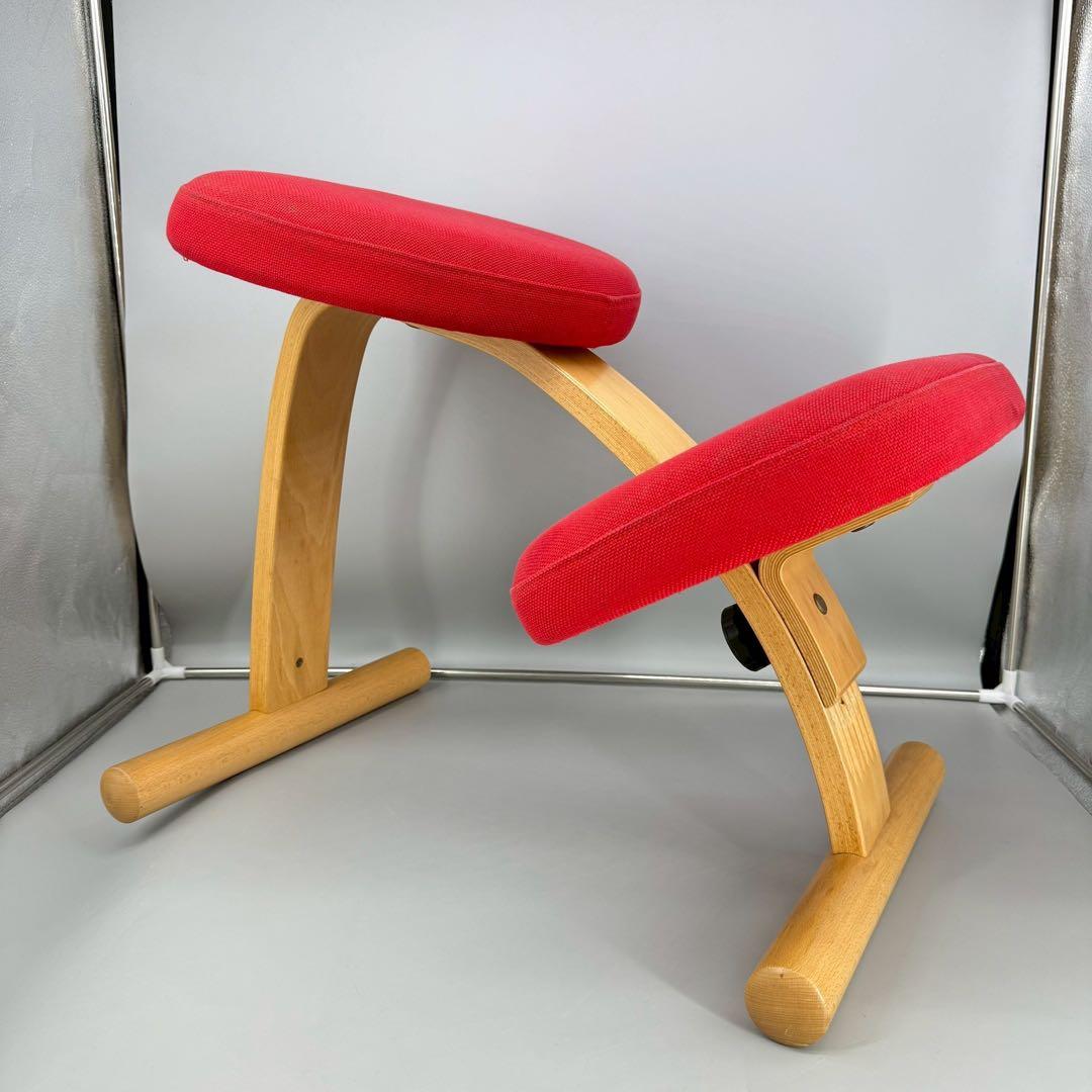 バランスイージー レッド sakamoto house 赤　バランスチェア