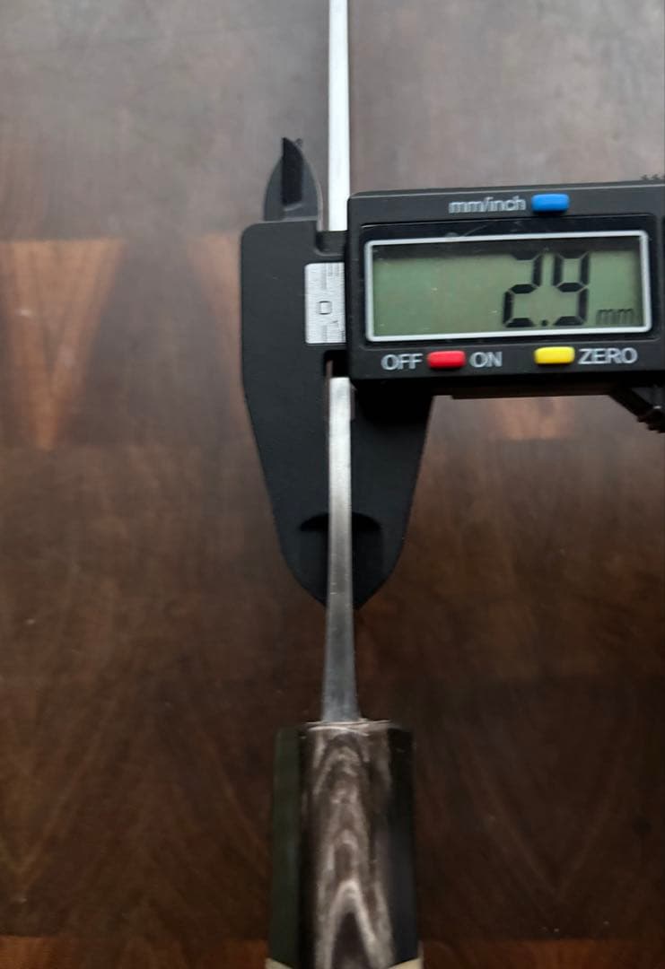 日野浦　睦　味方屋　切付　文化(三徳) 180mm 6寸　包丁　白鋼　和包丁　霞