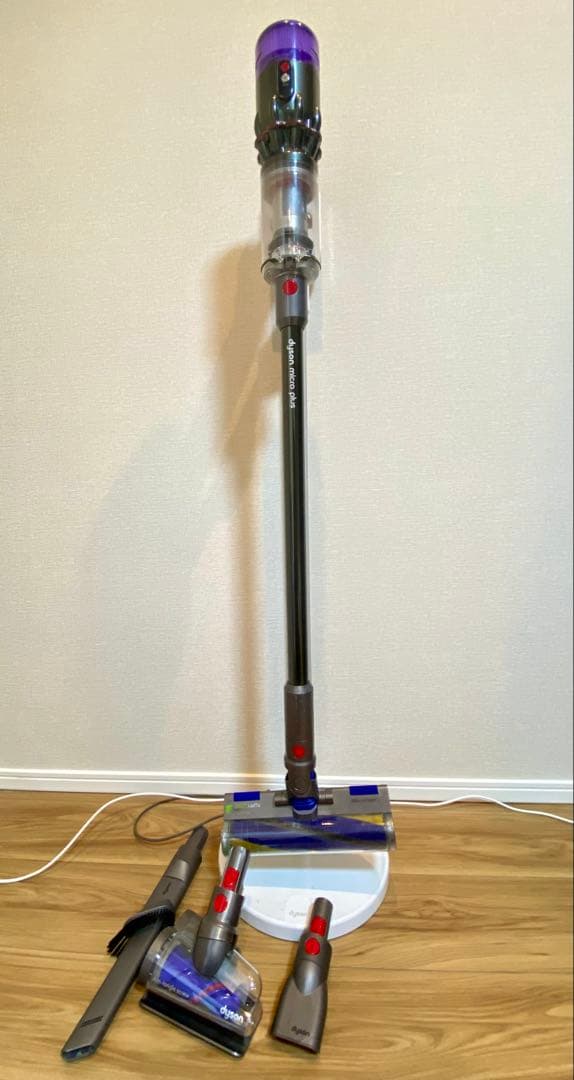 【動作確認済】ダイソンDyson Micro Plus SV33、フロアドック付