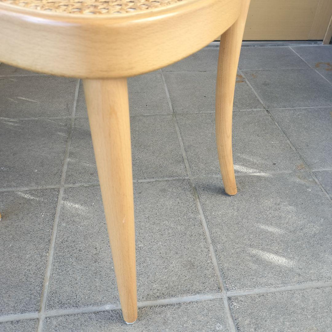 【A】曲げ木チェア　無印良品　トーネット社　ブナ材　ラタン