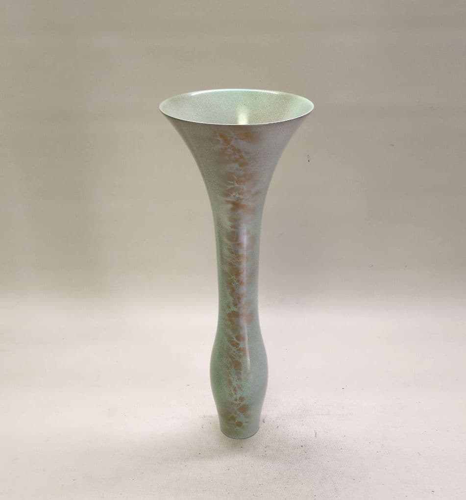 銅製花器　池坊好み　池坊花器