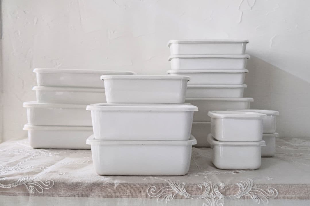 【新品未使用】野田琺瑯 ホワイトシリーズセット28点＋おまけ1点