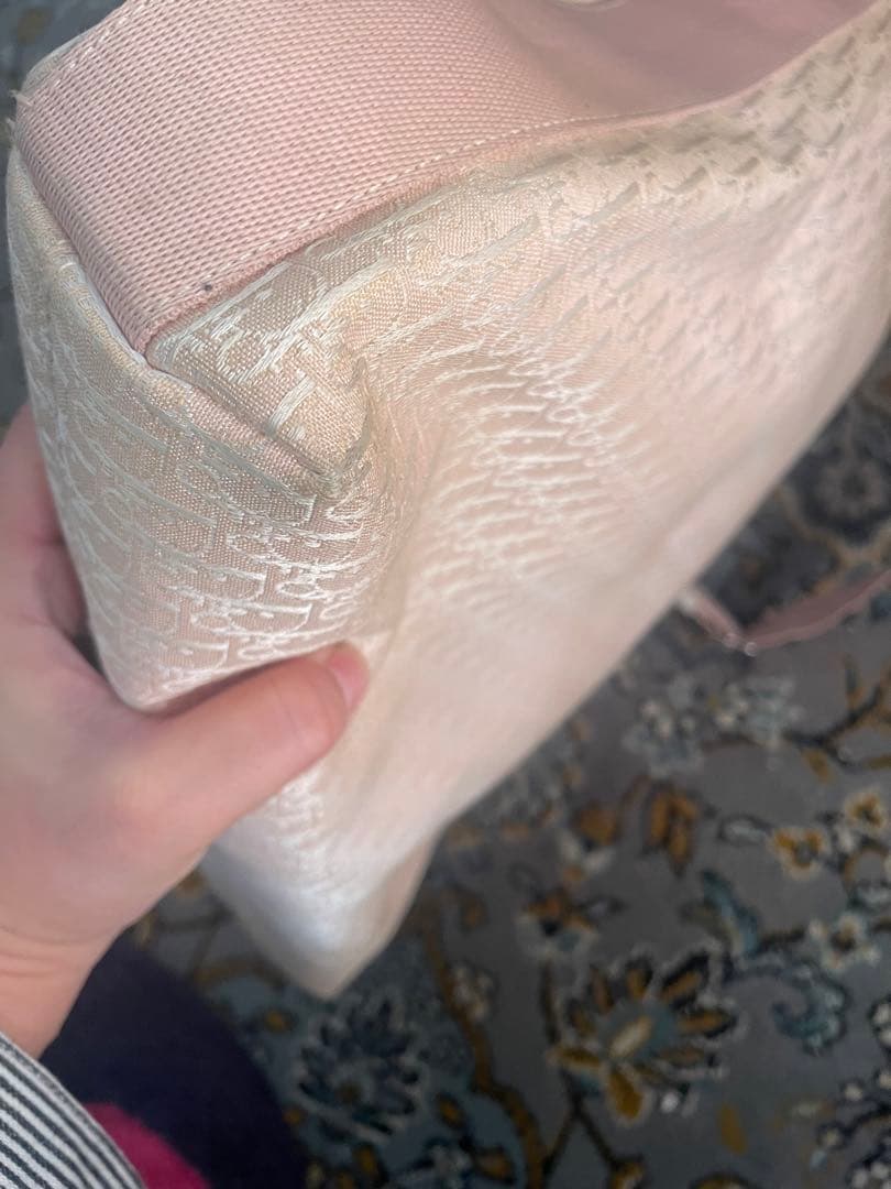 Dior ピンク トロッター　ショルダーバッグ　ディオール　メッセンジャーバッグ