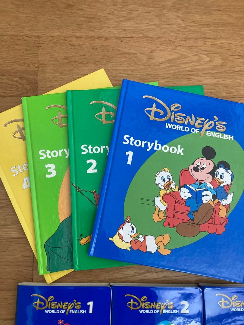 Disney英会話教材セット✴︎ストーリーブック&シングアロングブックDVDセット