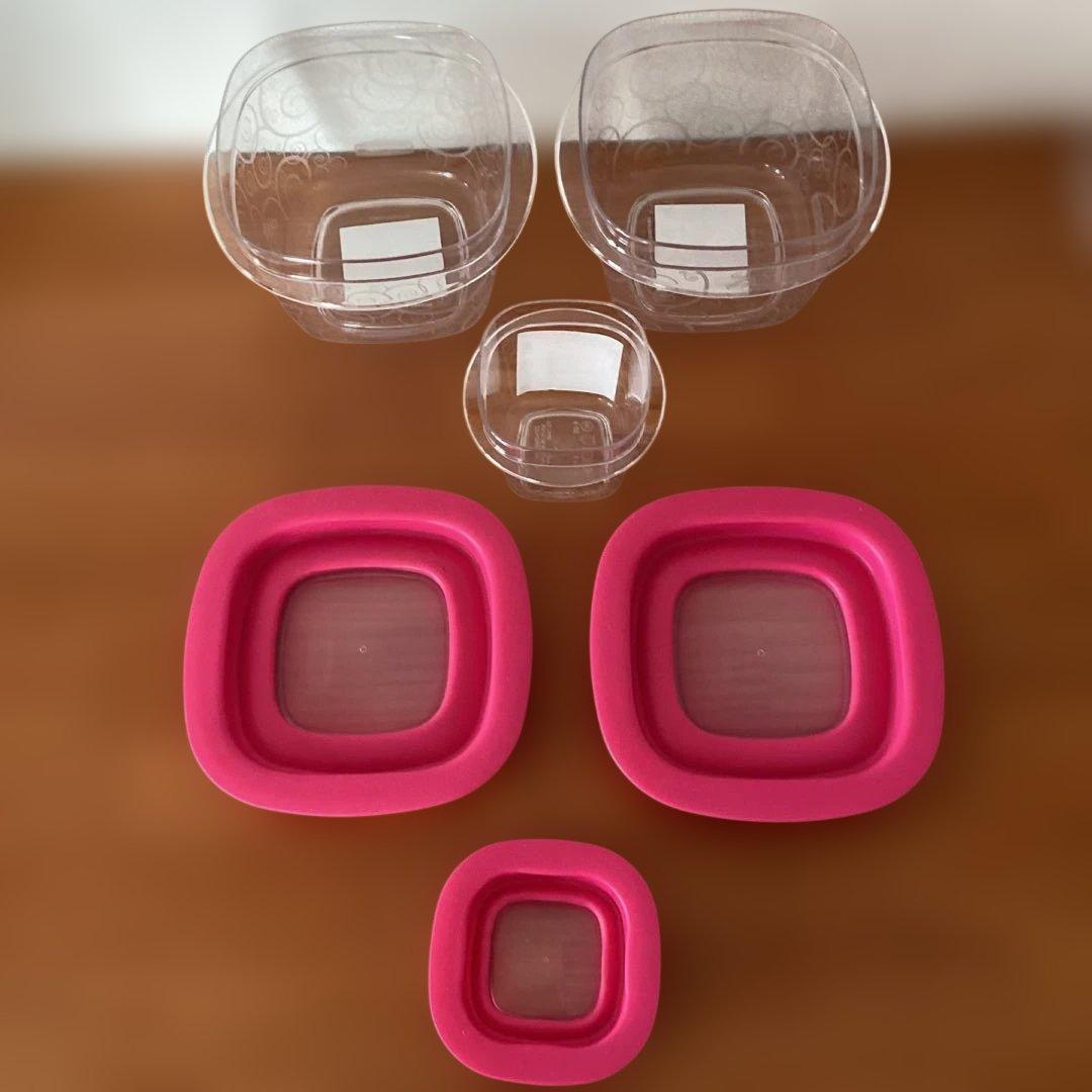 Rubbermaidラバーメイドプレミア食品保存容器6個セット　新品未使用