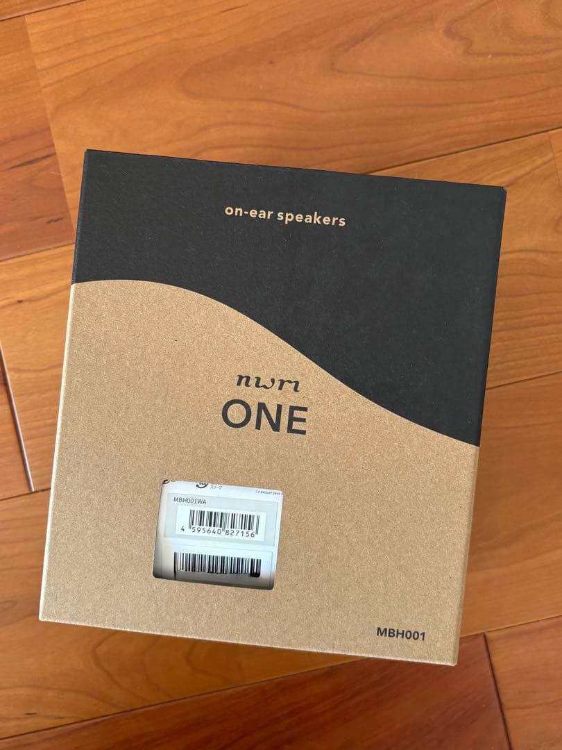 NTT nwm ONE オンイヤースピーカー MBH001 ライトグレー