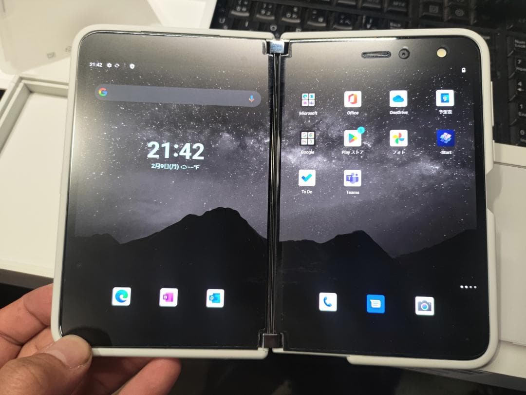 Microsoft Surface Duo 256G 海外版SIMフリー