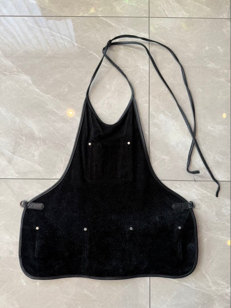 CHROME HEARTS クロムハーツ激レアレザーエプロン