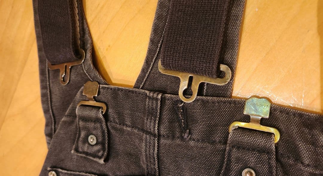 USA製80s90sヴィンテージ Carhartt ダブルニーオーバーオール