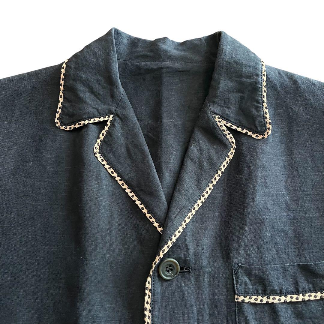 ゴ*ー様 90s jean paul gaultier セットアップ シルク 黒