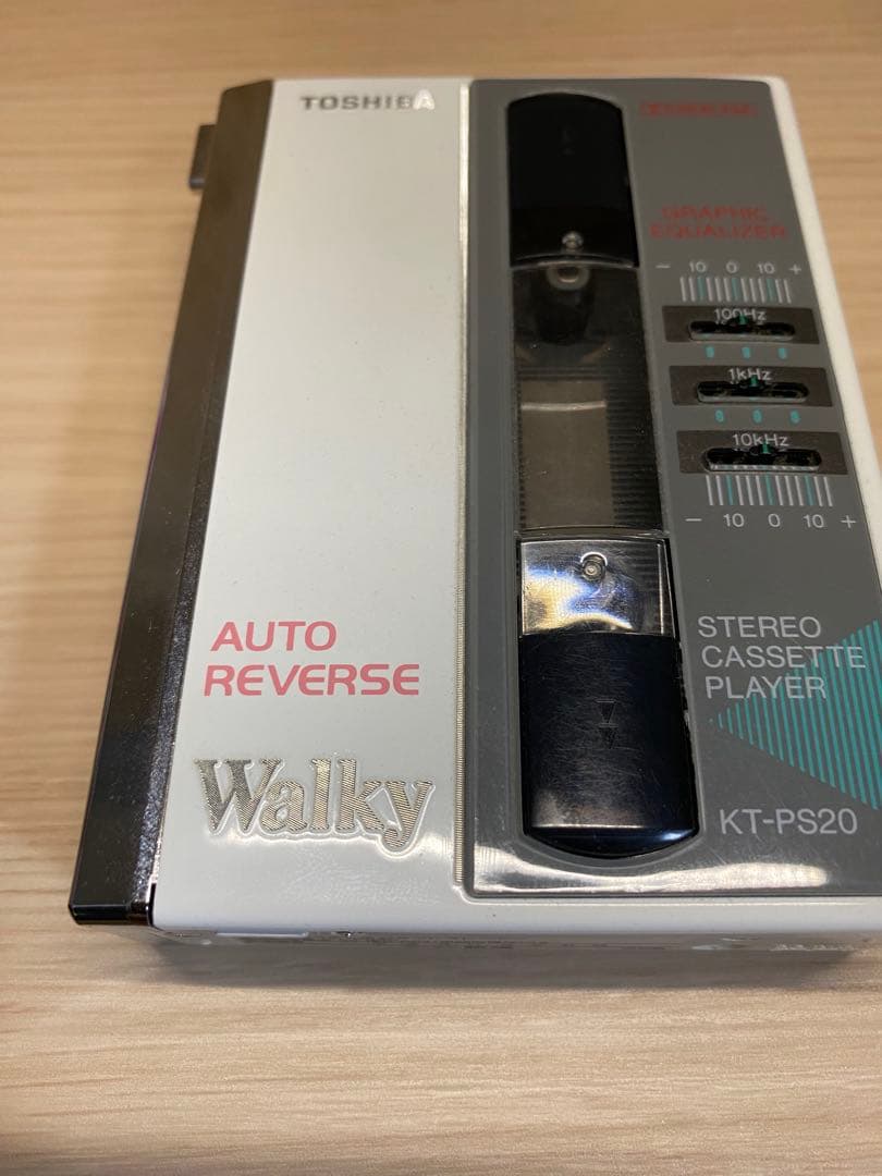 TOSHIBA カセットプレーヤー Walyk KY-PS20 専用付属品付