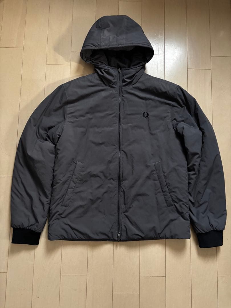 FRED PERRY プリマロフト ライナー モッズコート M ブラック ダウン